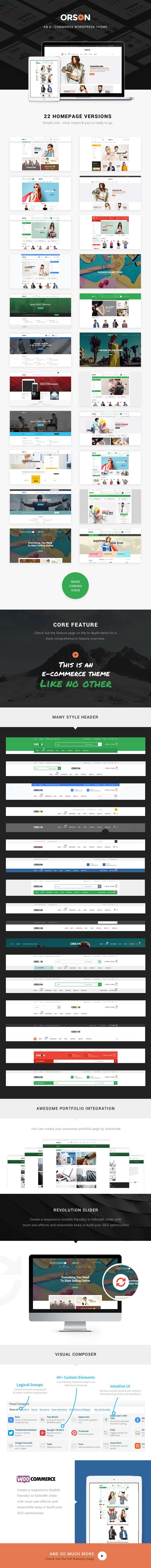 Orson - Innovatives E-Commerce-WordPress-Vorlage für Online-Shops - 3