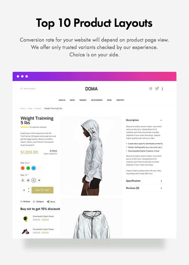 Doma - WooCommerce-Layout für Google AMP für mehrere Anbieter - 10