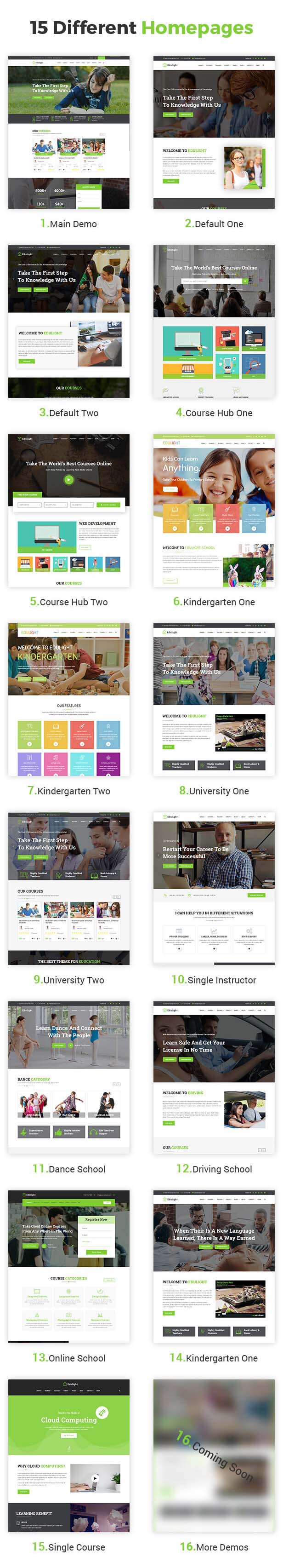 EduVision - Bildung WordPress Vorlage