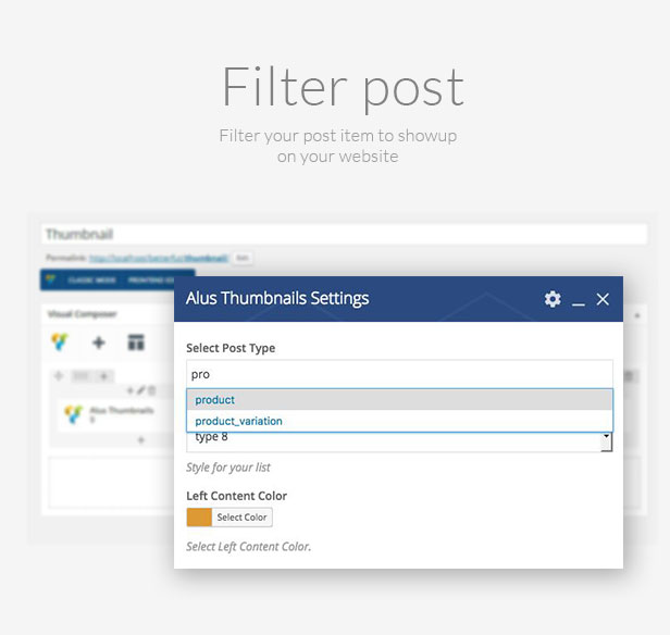 Alus Thumbnails - Visual Composer-Addon - 4