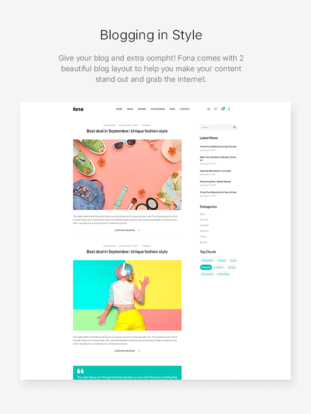 Fona - Responsives Google AMP WooCommerce Layout - 17