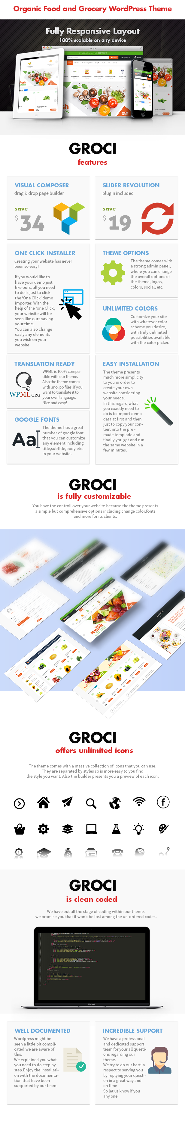 Groci - Bio- und Lebensmittelmarkt WordPress Layout - 3