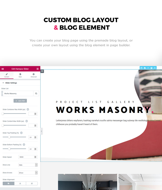 Hampoz - Responsive Interior Design & Architecture Vorlage - 2