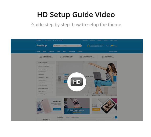 FastShop - Unglaubliches WooCommerce WordPress Layout (RTL unterstützt) - 10