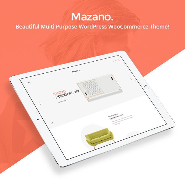 Mazano - Trendy Responsive WordPress Template - 3