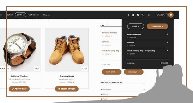Nahtlose Integration in den WooCommerce Store