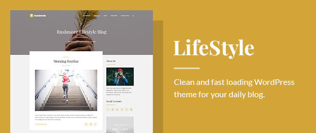 RushMore - Ein responsives WordPress Blog Template - 10