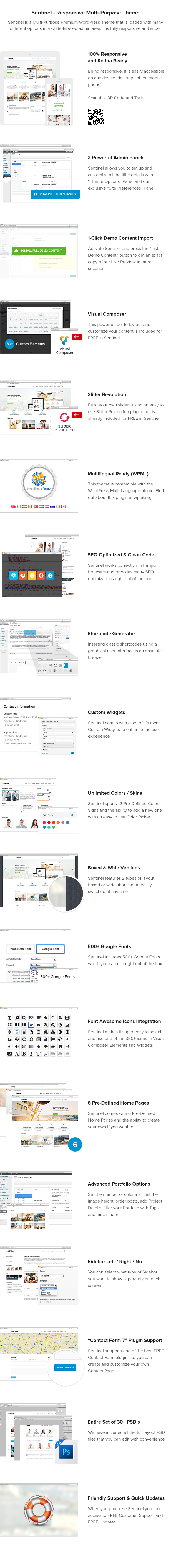 Sentinel - Responsive Mehrzweck-WordPress-Template - 9