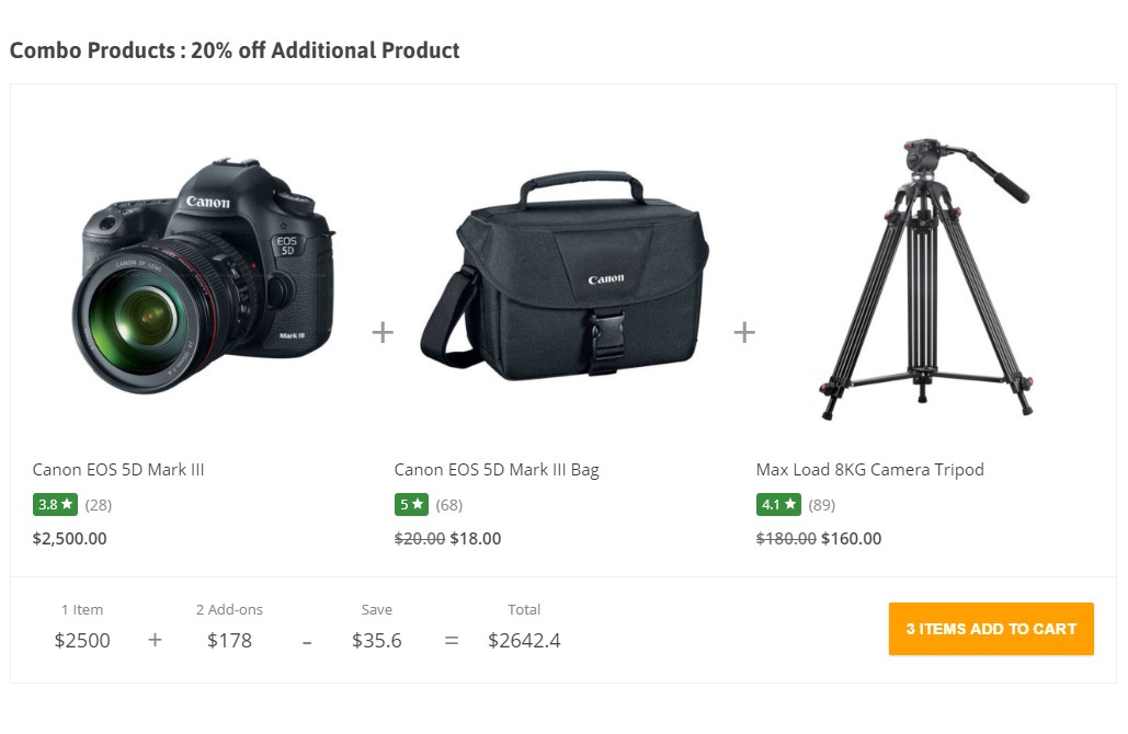 WooCommerce Product Combo mit dem Discount Boost Sale Plugin