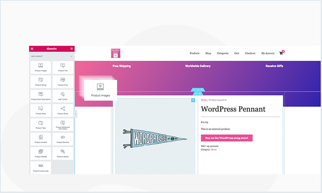 WooCommerce Page Builder für Elementor - 5