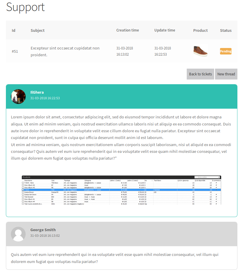 WooCommerce Support System - 2