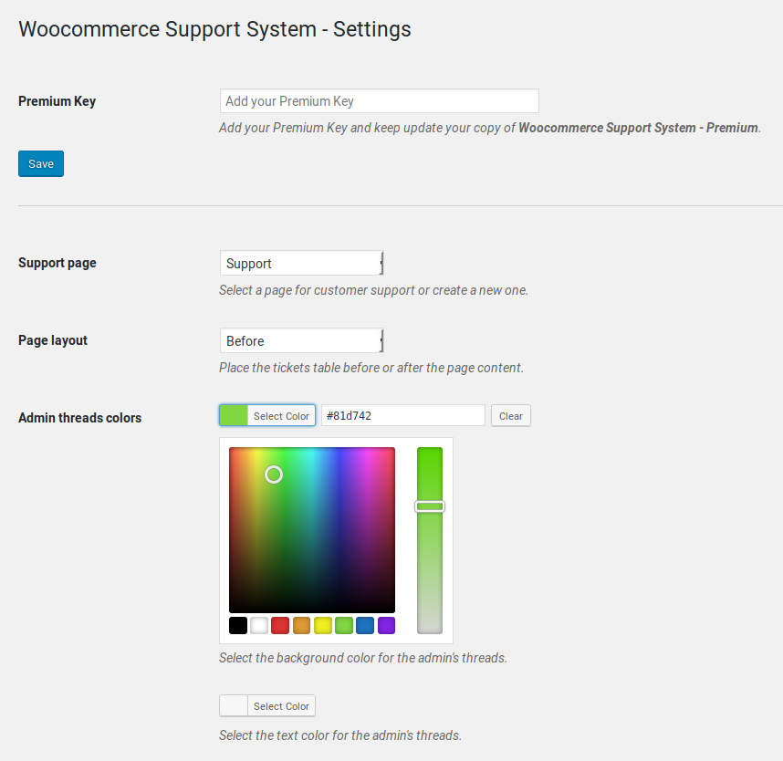 WooCommerce Support System - 1