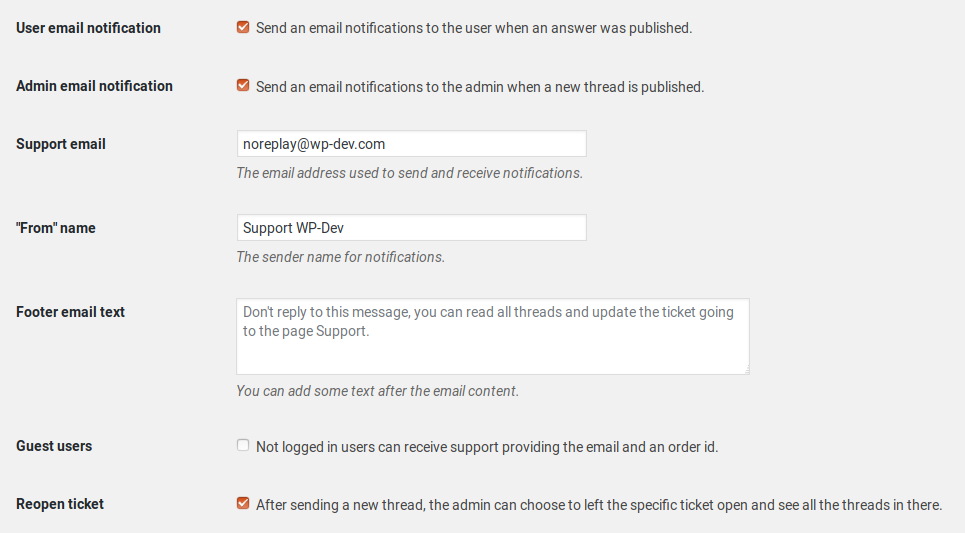 WooCommerce Support System - 5