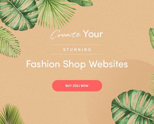 Zoli - Minimal & Modern Fashion WordPress Theme für WooCommerce