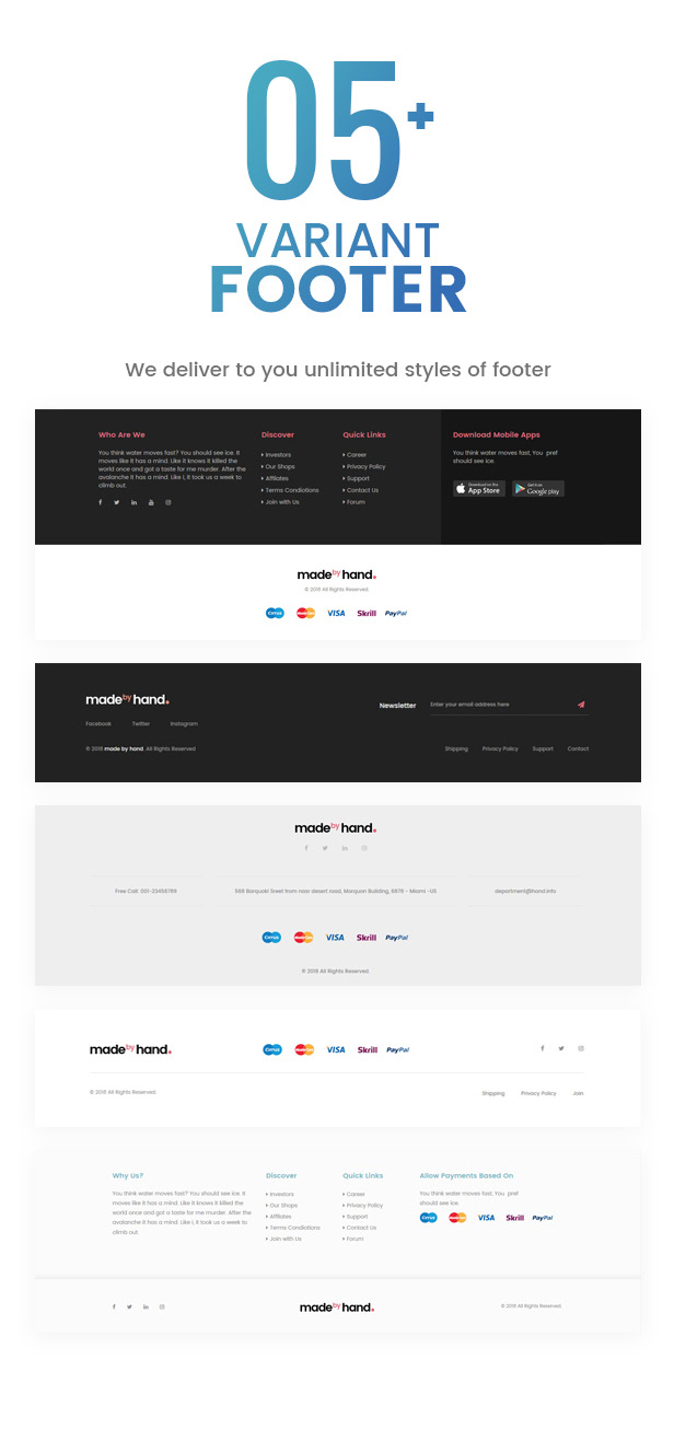 MadebyHand | eCommerce WordPress Theme