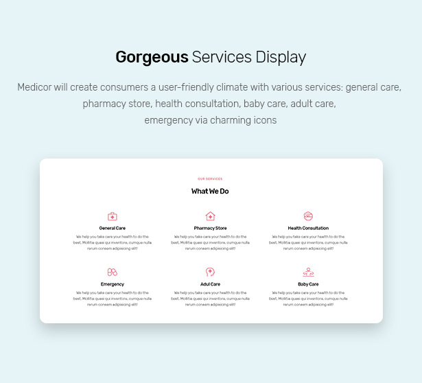 Medicor - Medizinische Klinik & Apotheke WooCommerce WordPress Theme