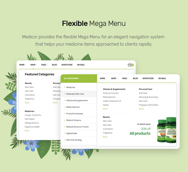 Medicor - Medizinische Klinik & Apotheke WooCommerce WordPress Theme