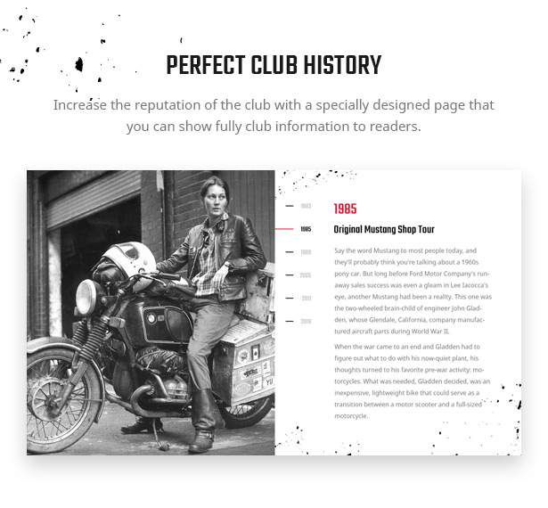 Lex Rider ist ein voll ansprechendes Biker- und Motorrad-WordPress-Theme