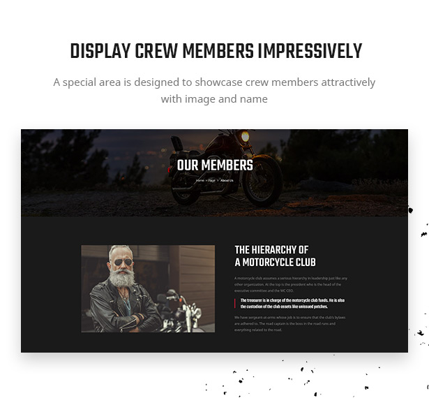 Lex Rider ist ein voll ansprechendes Biker- und Motorrad-WordPress-Theme