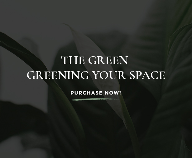 Das Green - Zimmerpflanzen & Garten WordPress Theme