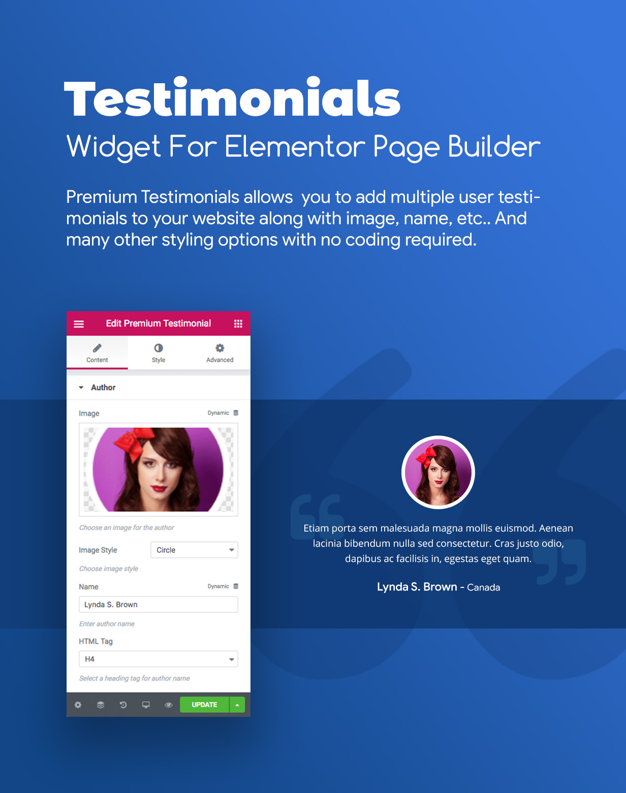 Premium Reviews & Testimonials Widgets für Elementor - 4
