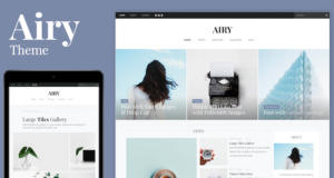 Airy – Flexibles WordPress-Template für Blogs und Magazine