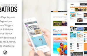 Albatros – WordPress Magazine Layout