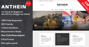 Anthein – WordPress Blog Template
