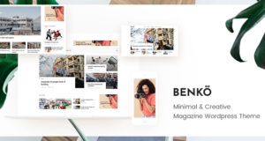 Benko – Kreativmagazin WordPress Vorlage