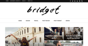 Bridget - Responsive WordPress-Magazin und Blog-Template
