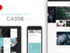Cassie - Ein inspirierendes persönliches Blog-WordPress-Layout