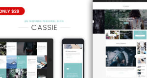 Cassie – Ein inspirierendes persönliches Blog-WordPress-Layout