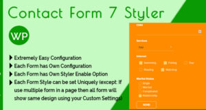 Contact Form 7 Styler – Form mit Custom Design stilvoll gestalten