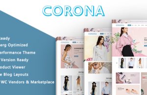 Corona | Mode Kleidung WooCommerce WordPress Vorlage