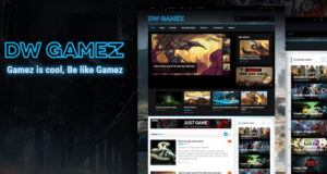DW Gamez – Responsive WordPress Gaming Template