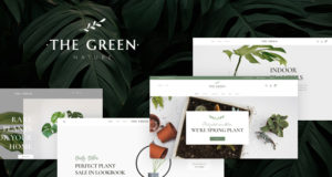 Das Green - Zimmerpflanzen & Garten WordPress Vorlage