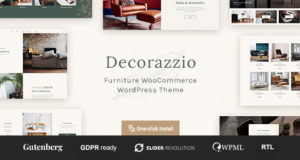 Decorazzio - Interior Design und Möbelhaus WordPress Vorlage
