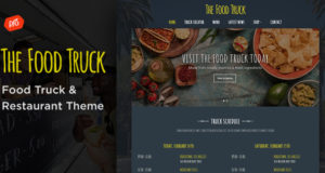 Der Food Truck - WordPress Template