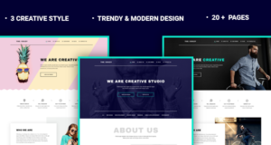 Die Crazy - Creative Agency WP Vorlage