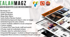 EalahMagz - Modern Magazine Layout