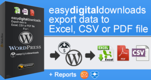 EasyDigitalDownloads exportieren