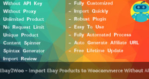 Ebay2Woo – Importieren Sie Ebay-Produkte ohne API in Woocommerce