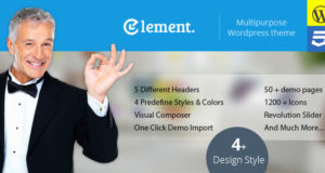 Element – Modernes Mehrzweck-WordPress-Vorlage