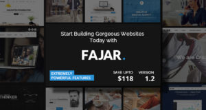 Fajar – Kreatives Mehrzweck-WordPress-Template
