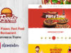 Foodo - Fast-Food-Restaurant WordPress Template