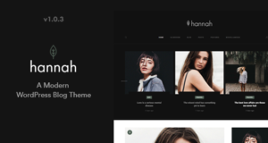 Hannah - Ein modernes WordPress-Blog-Thema