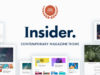 Insider - Zeitschrift und Blogging-Thema