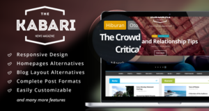 Kabari – Nachrichten & Magazin WordPress Layout