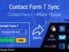 Kontaktformular 7 Sync - Master Popups Addon. E-Mail-Marketing-WordPress-Plugin
