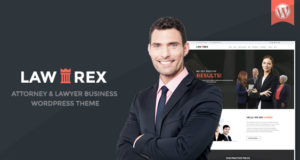 Lawrex – Rechtsanwalt & Rechtsanwalt Business WordPress Layout
